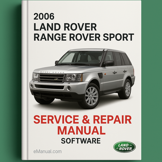 Software del manual de reparación y servicio Land Rover Range Rover Sport 2006