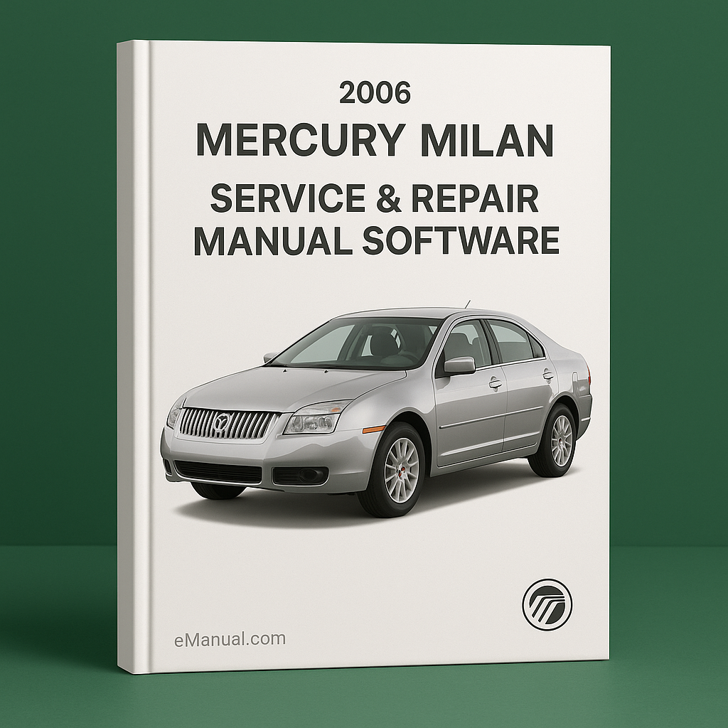 2006 Mercury Milan Service & Repair Manual Software