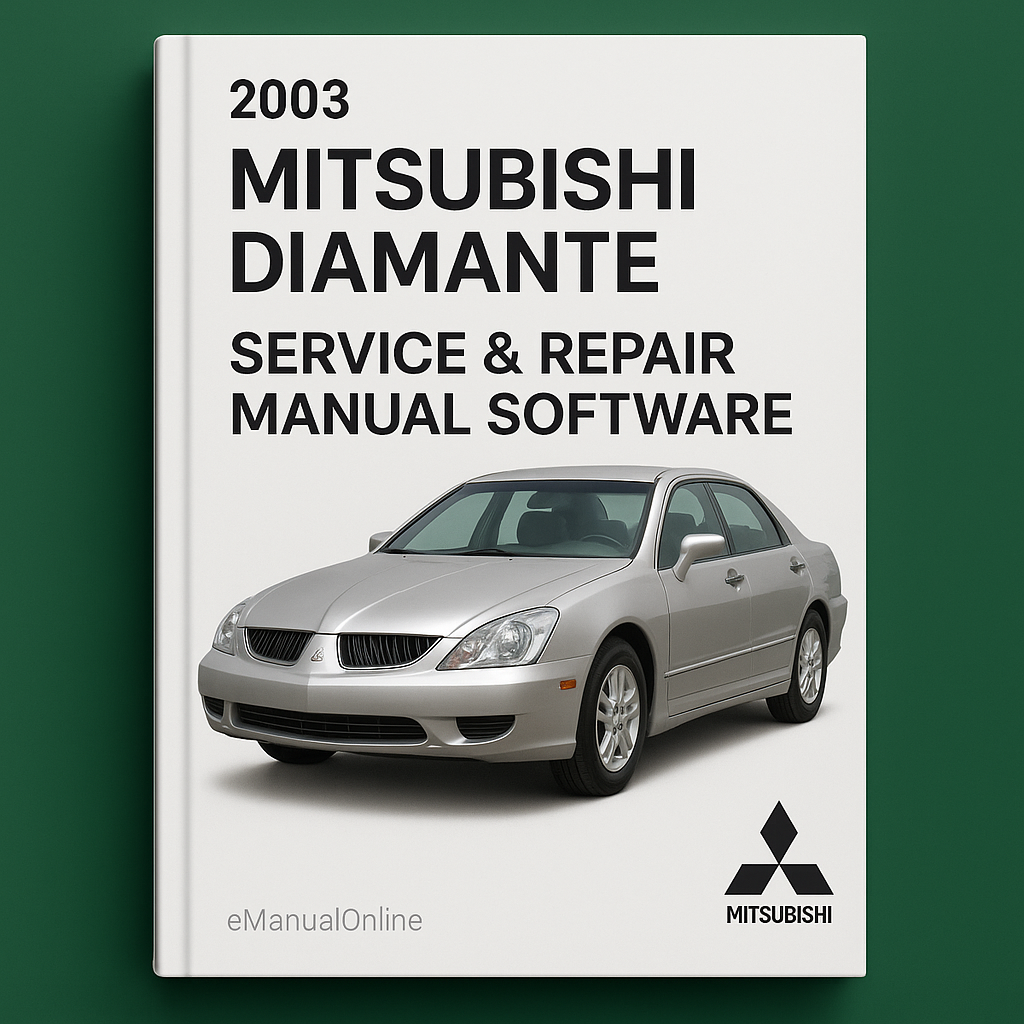 2003 Mitsubishi Diamante Service & Repair Manual Software