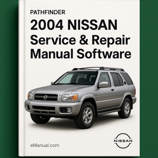 2004 Nissan Pathfinder Service & Repair Manual Software