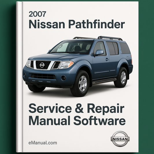 2007 Nissan Pathfinder Service & Repair Manual Software