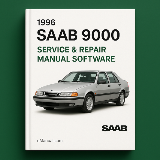 1996 Saab 9000 Service & Repair Manual Software