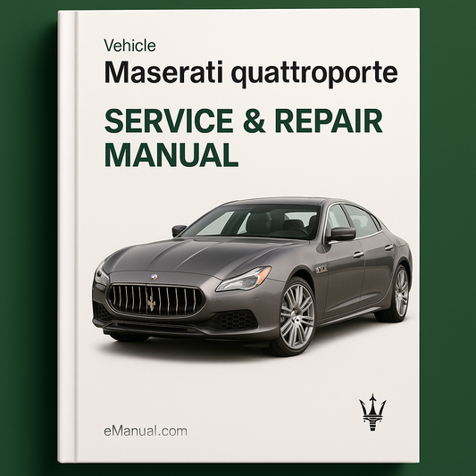 Maserati quattroporte Service Repair Manual