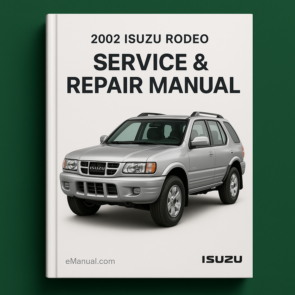 2002 Isuzu Rodeo Service Repair Manual