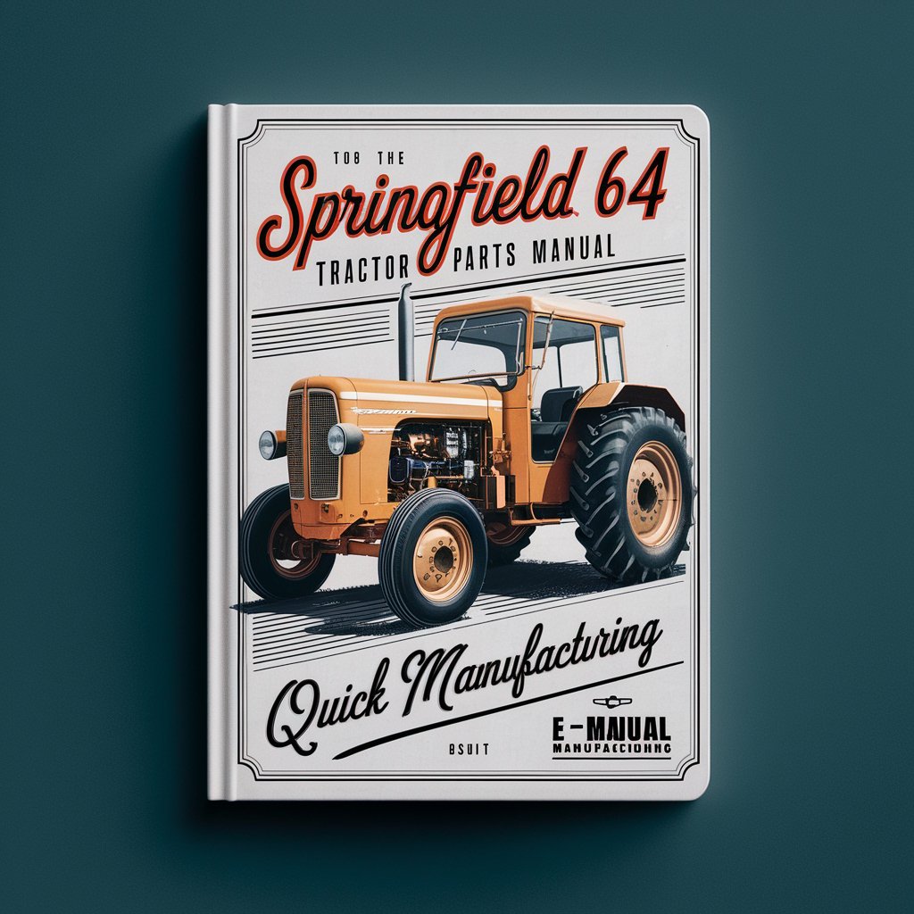 Springfield 64 tractor parts Manual quick manufacturing