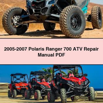 2005-2007 Polaris Ranger 700 ATV Repair Manual