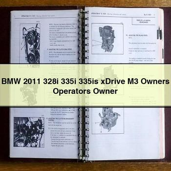 BMW 2011 328i 335i 335is xDrive M3 Owners Operators Owner