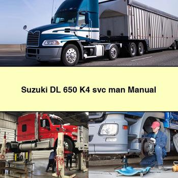 Suzuki DL 650 K4 svc man Manual