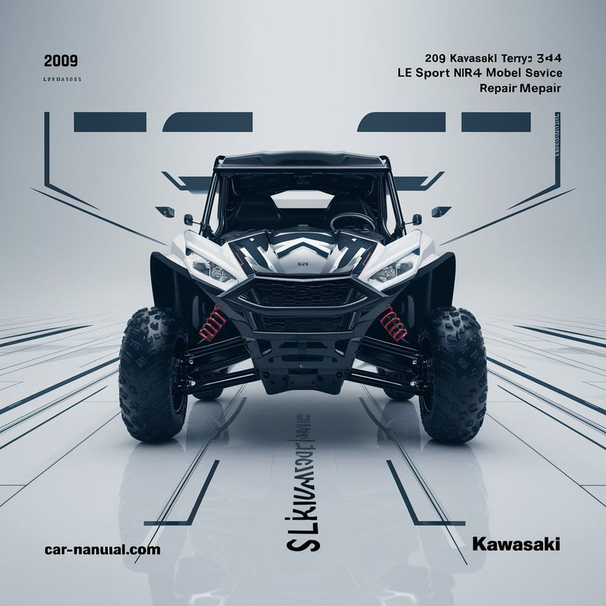 2009 Kawasaki Teryx 750 FI 4x4 LE Sport NRA KRF750G9F Modell Servicehandbuch PDF-Download