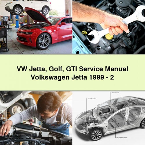 VW Jetta Golf GTI Service Manual Volkswagen Jetta 1999 - 2