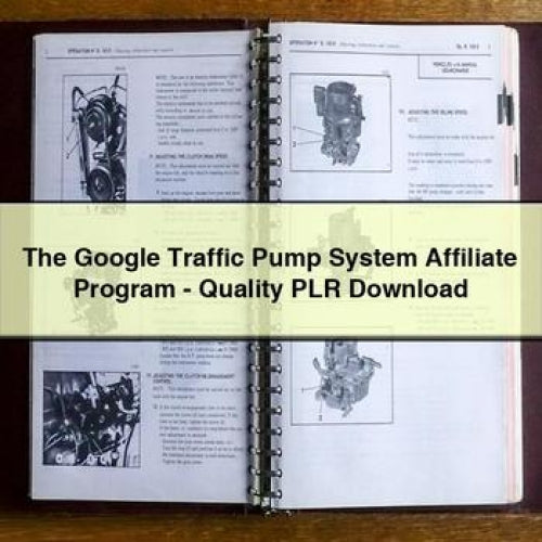 The Google Traffic Pump System Affiliate Program - Quality PLR