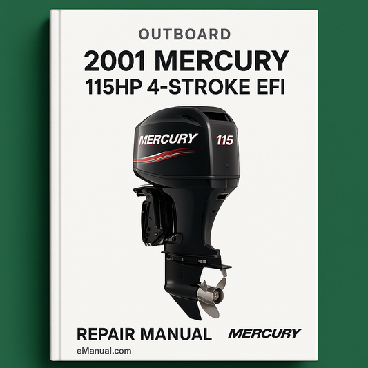 2001 Mercury 115HP 4-Stroke EFI Outboard Repair Manual
