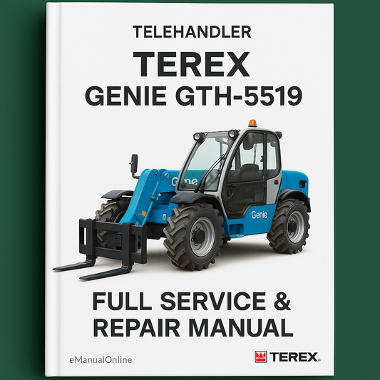 Terex Genie GTH-5519 Full Service & Repair Manual