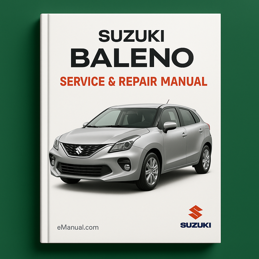 Suzuki Baleno Service Repair Manual