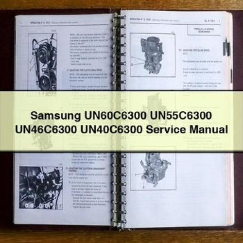 Samsung Un60c6300 Un55c6300 Un46c6300 Un40c6300 Service Repair Workshop Manual PDF