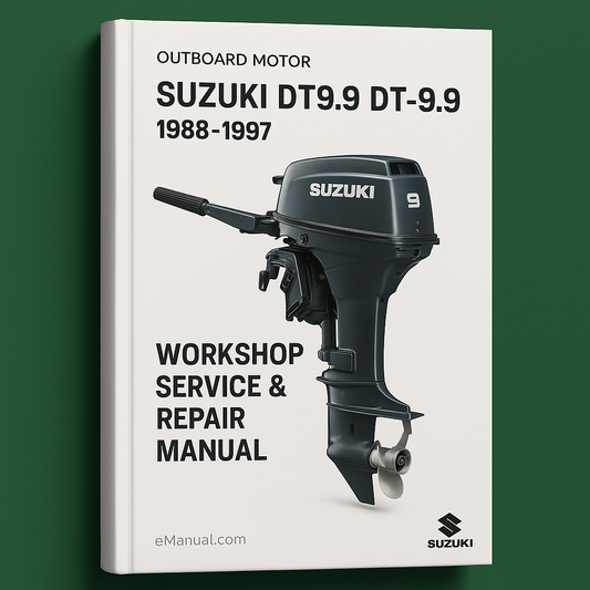Suzuki DT9.9 DT-9.9 1988-1997 Workshop Service Repair Manual