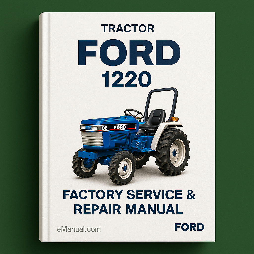 Ford 1220 Tractor Factory Service Repair Manual