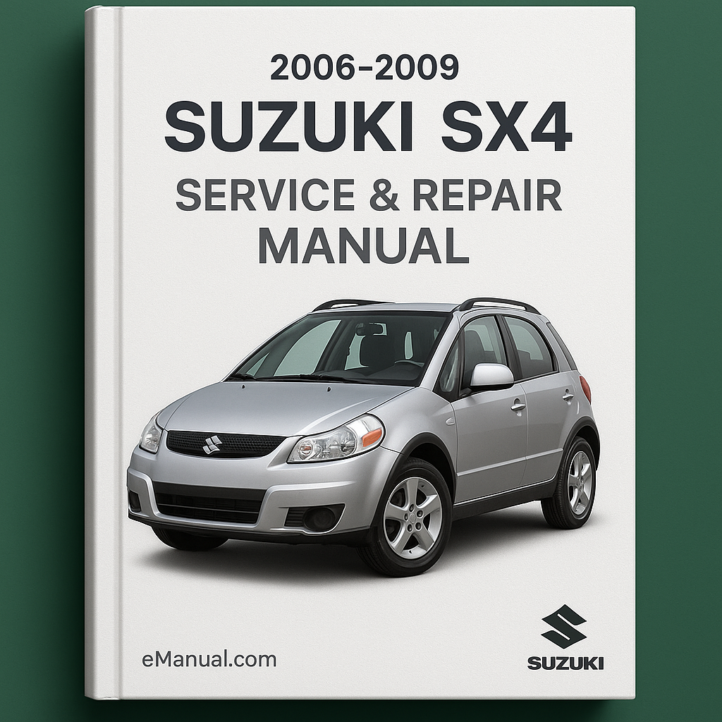 2006-2009 Suzuki Sx4 Service Repair Manual