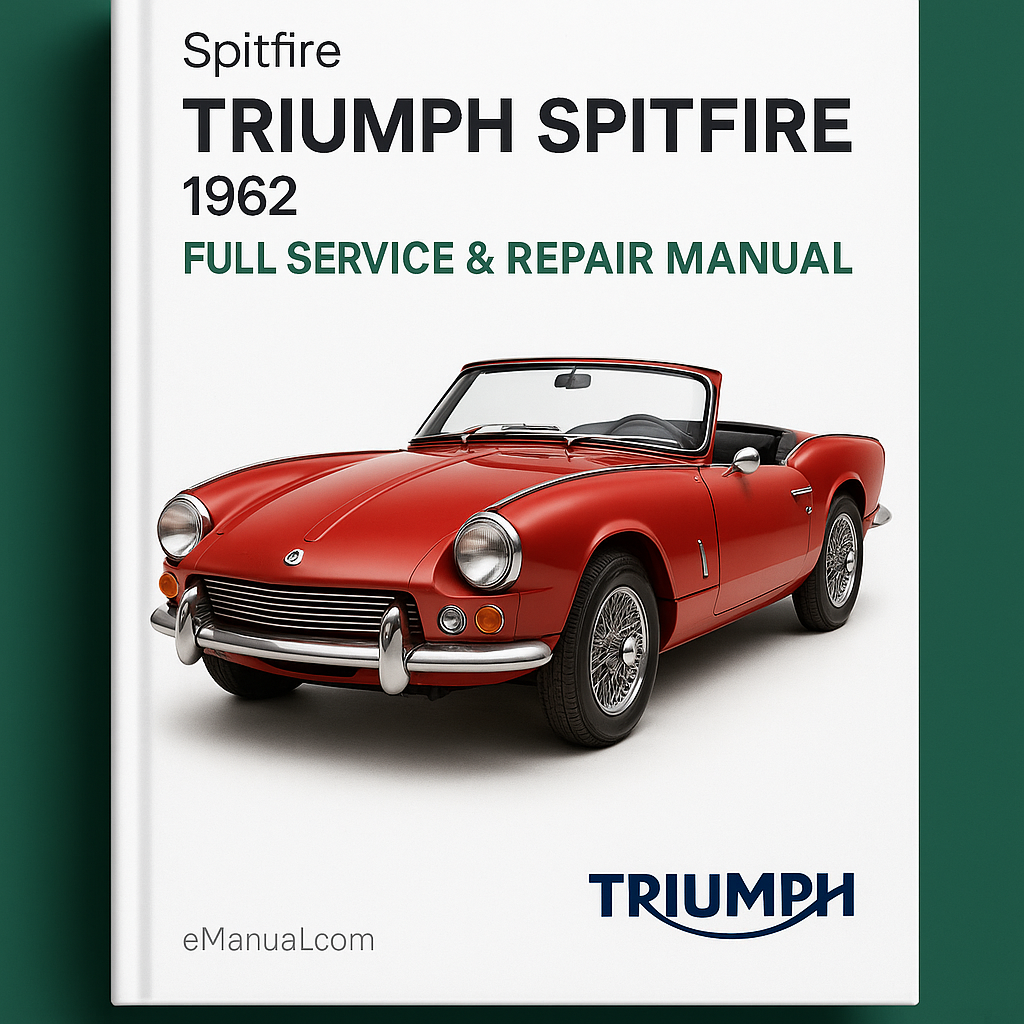 Triumph Spitfire 1962 Full Service Repair Manual