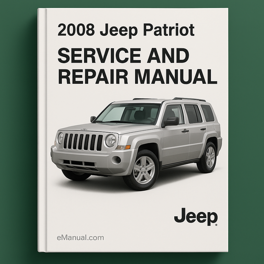 2008 Jeep Patriot Service and Repair Manual