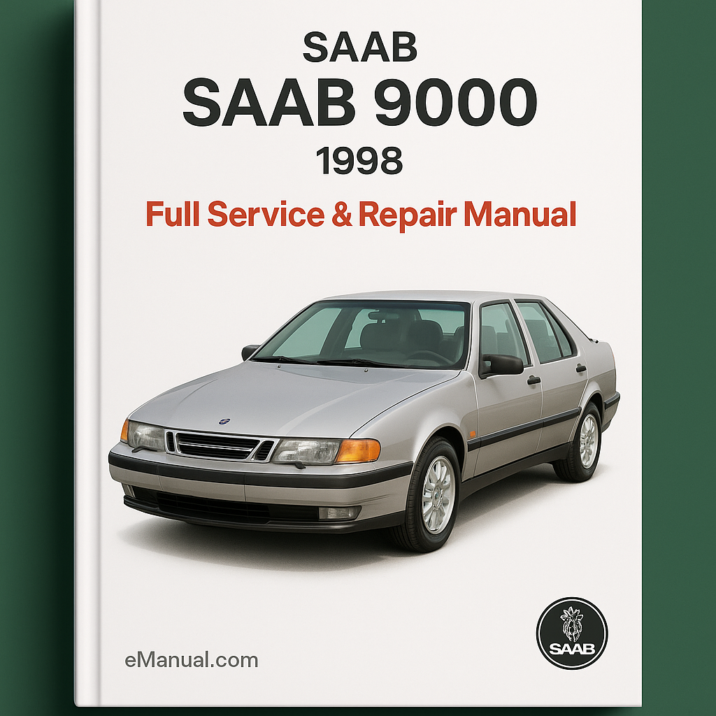 SAAB 9000 1998 Full Service Repair Manual