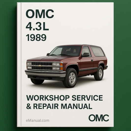 Omc 4.3L 1989 Workshop Service Repair Manual