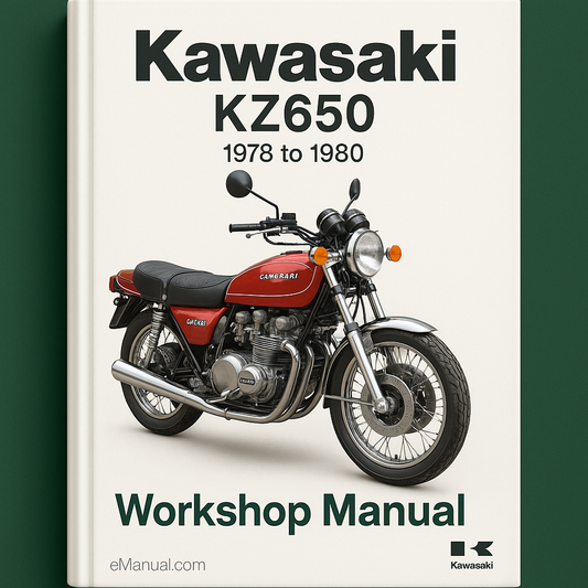 Kawasaki KZ650 1978 to 1980