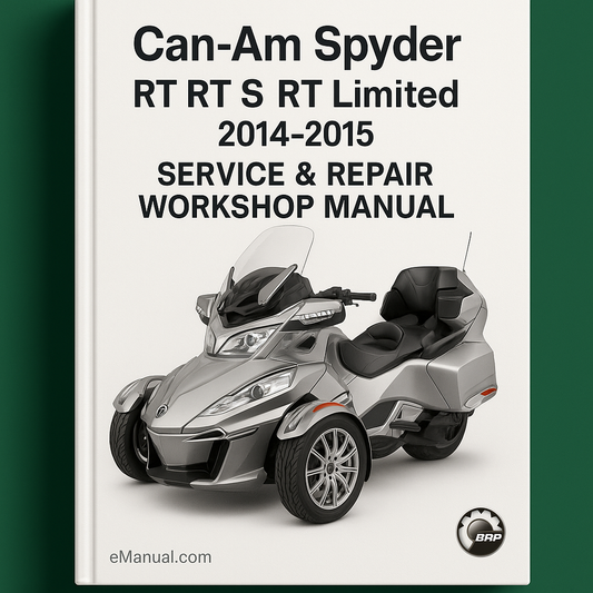 Can Am Spyder RT RT S RT Limited 2014-2015 Service Repair Workshop Manual