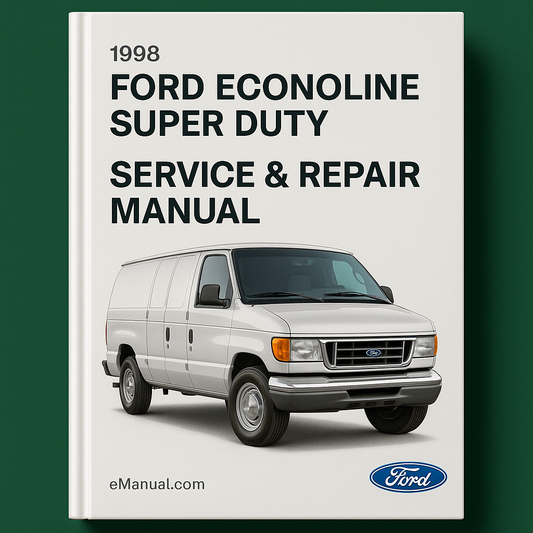 1998 Ford Econoline Super Duty Service & Repair Manual