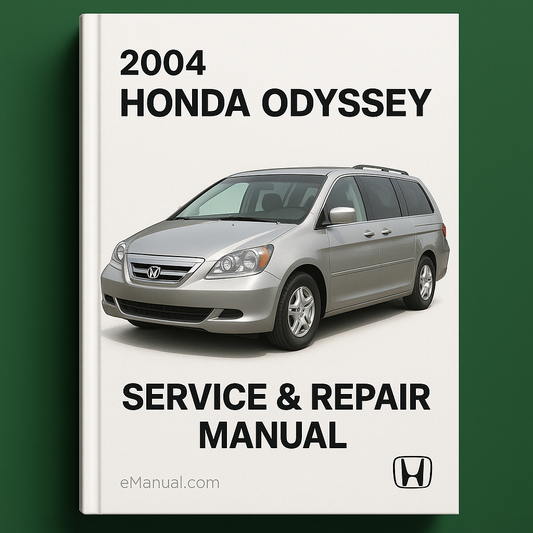 2004 Honda Odyssey Service & Repair Manual