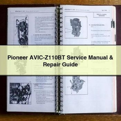 Pioneer AVIC-Z110BT Service Manual & Repair Guide