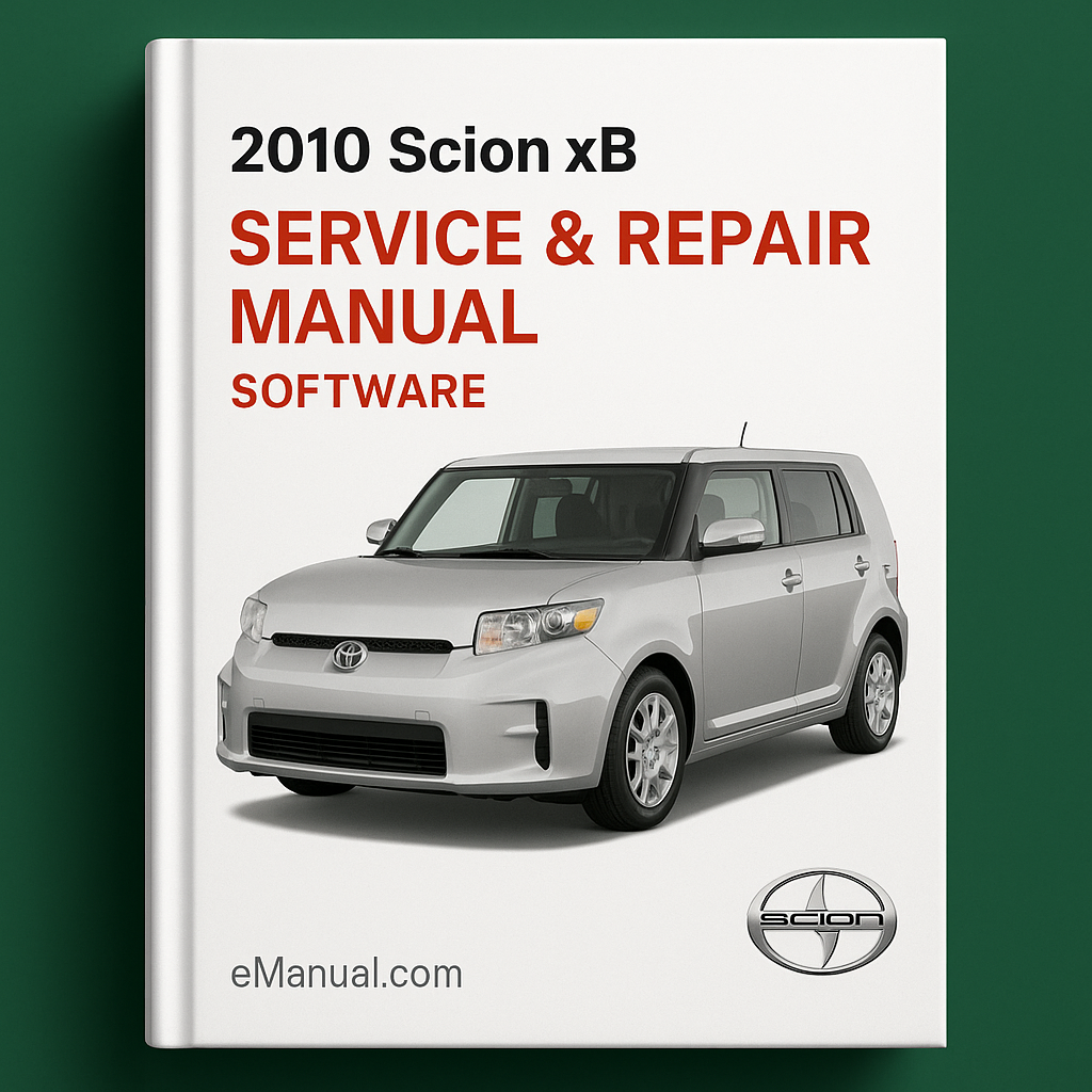 2010 Scion XB Service & Repair Manual Software