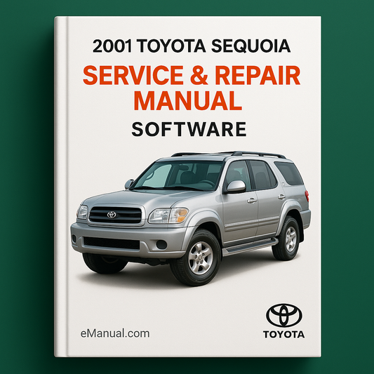 2001 Toyota Sequoia Service & Repair Manual Software