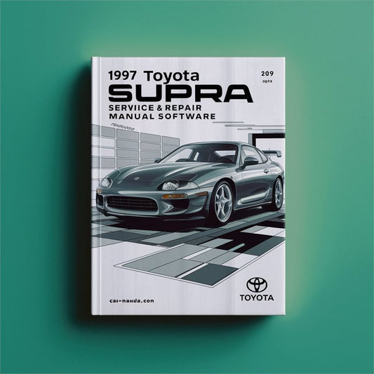 1997 Toyota Supra Software Service Repair Workshop Manual PDF