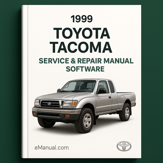 1999 Toyota Tacoma Service & Repair Manual Software