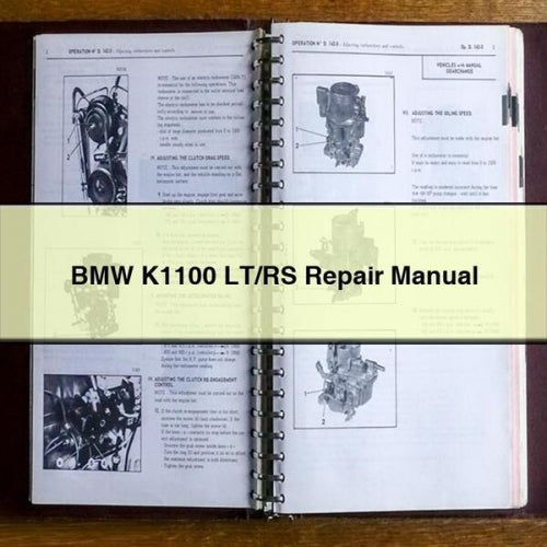 BMW K1100 LT/RS Repair Manual