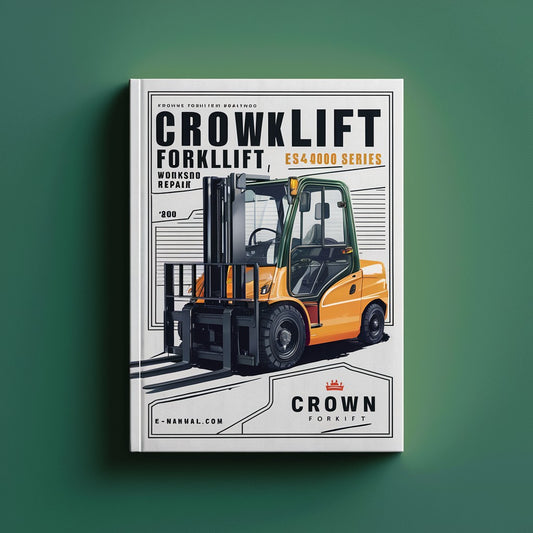 Crown Forklift ESR4000 Series Workshop Service Repair Manual