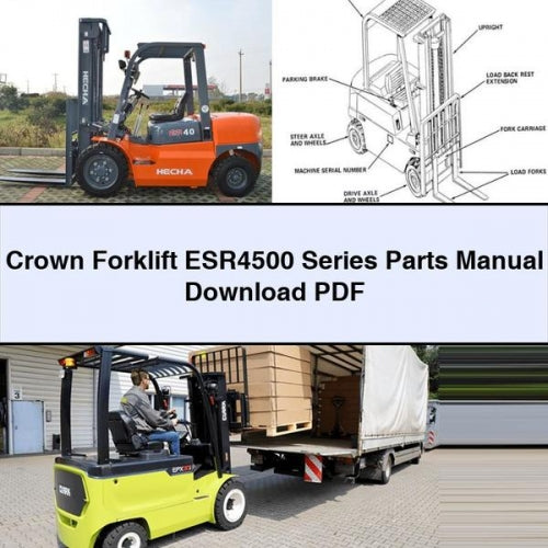 Crown Forklift ESR4500 Series Parts Manual