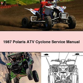 1987 Polaris ATV Cyclone Service Repair Manual