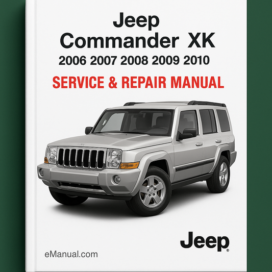 Jeep Commander XK 2006 2007 2008 2009 2010 Service Repair Manual