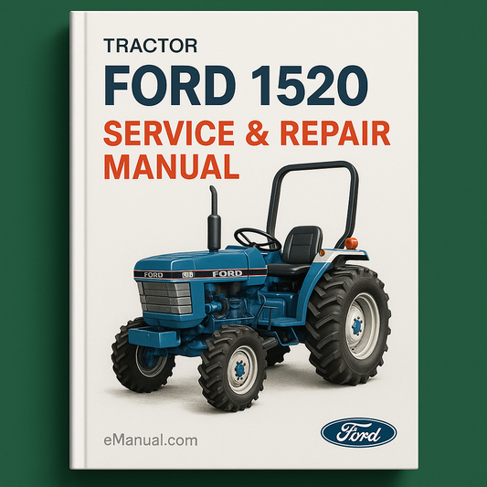 Ford 1520 Tractor Service Repair Manual