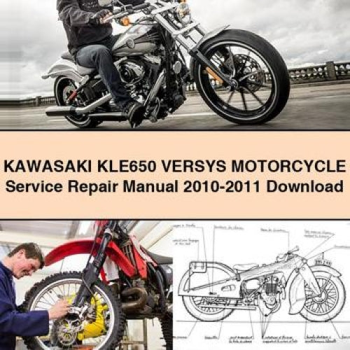 KAWASAKI KLE650 VERSYS Motorcycle Service Repair Manual 2010-2011