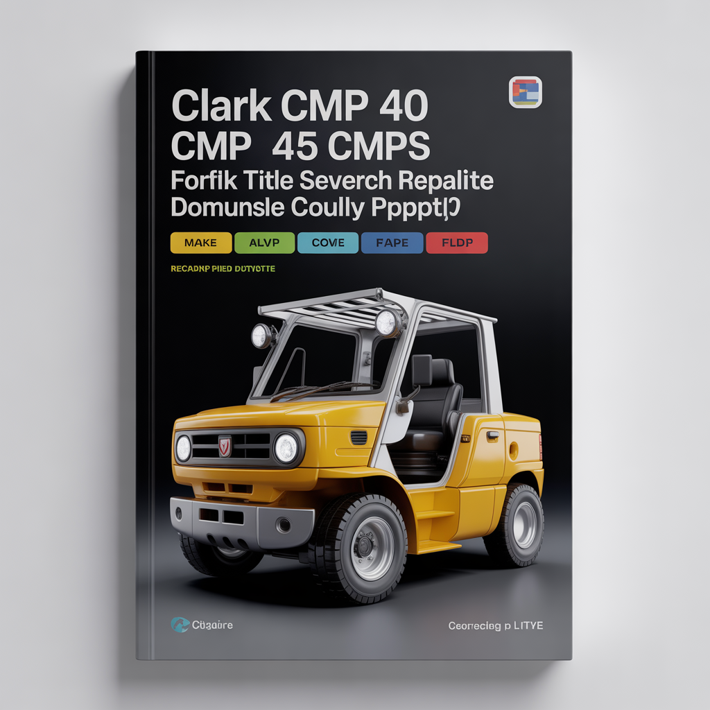 CLARK CMP 40 CMP 45 CMP 50S FORKLIFT Service Repair Manual