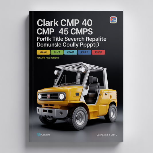 CLARK CMP 40 CMP 45 CMP 50S FORKLIFT Service Repair Manual