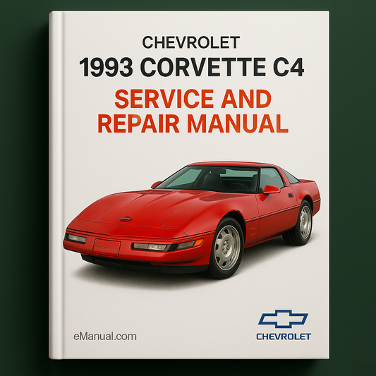1993 Chevrolet Corvette C4 Service and Repair Manual