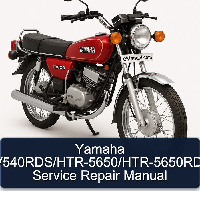 Yamaha RX Models Rx-v540/rx-v540rds/htr-5650/htr-5650rds/dsp-ax540 Service Repair Workshop Manual PDF