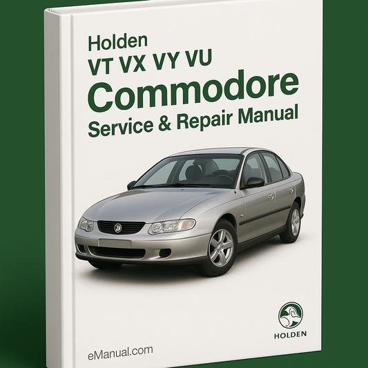 Holden VT VX VY VU Commodore Service Repair Manual