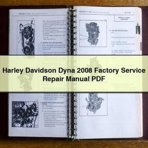 Harley Davidson Dyna 2008 Factory Service Repair Manual