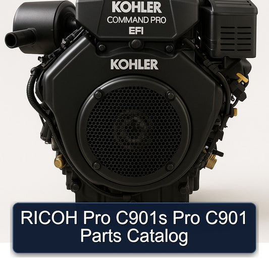 Kohler Command Pro EFI Models Ricoh C901S C901 Parts Catalog
