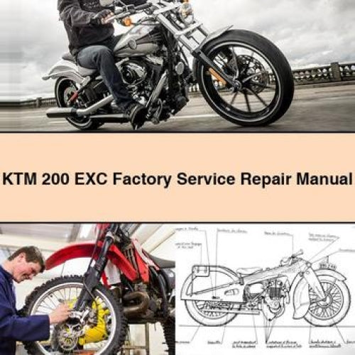 KTM 200 EXC Factory Service Repair Manual